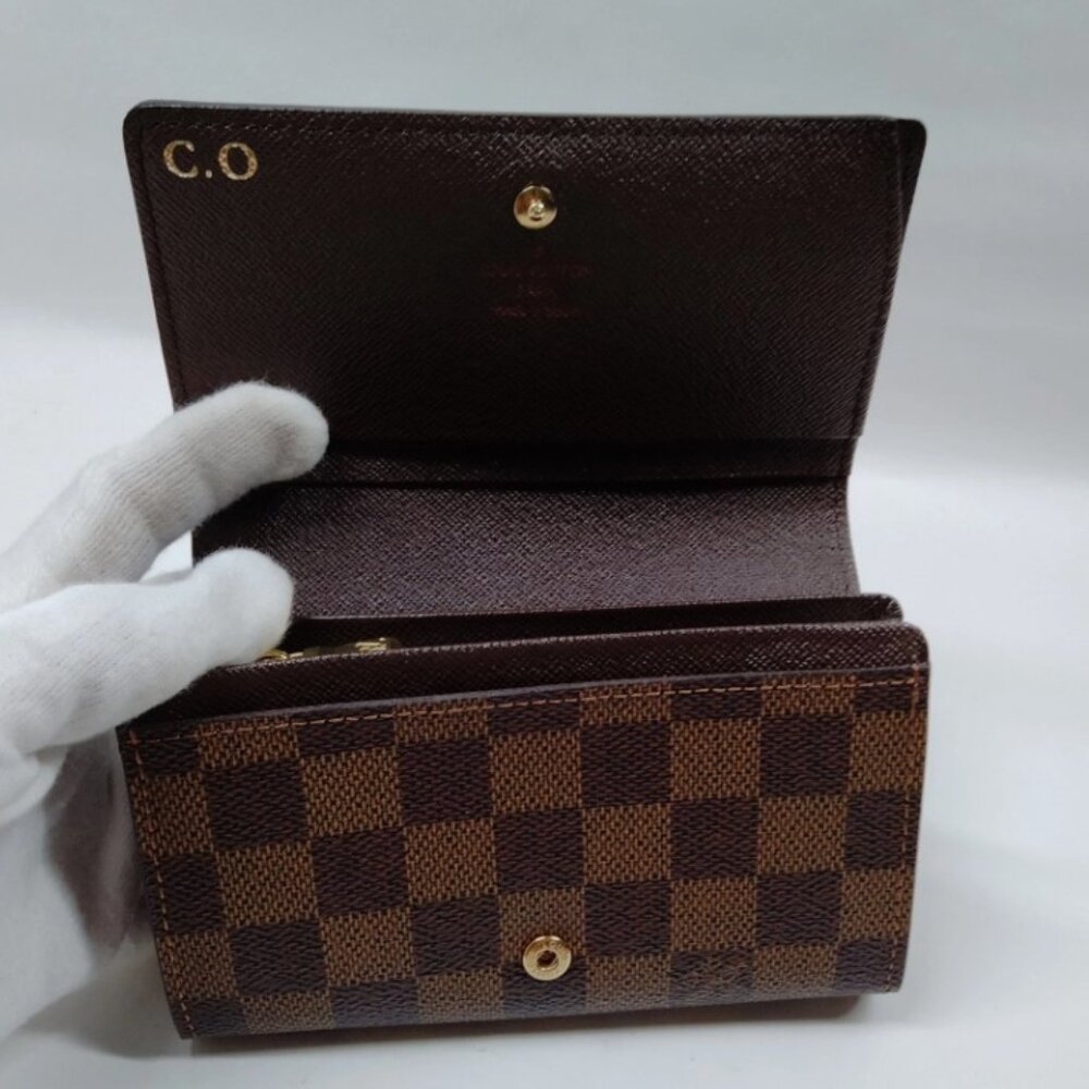 LOUIS VUITTON Monogram Porte-Monnaie Tresor Wallet - Picture 4 of 9